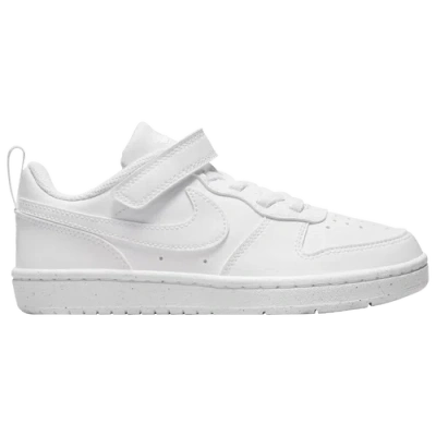 NIKE BOYS PRESCHOOL NIKE NIKE COURT BOROUGH LOW RECRAFT