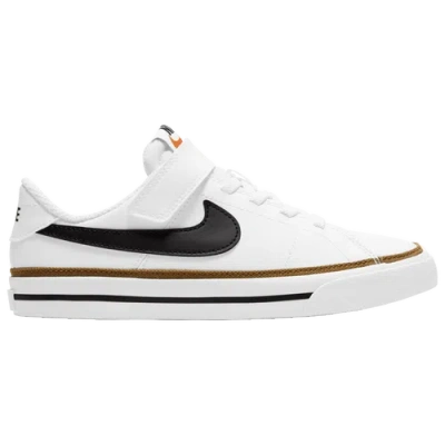 Nike Kids' Boys Preschool   Court Legacy In Desert Ochre/black/white
