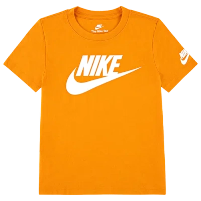 Nike Kids' Boys Preschool   Futura Evergreen Short Sleeve T-shirt In Yellow