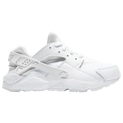 Nike Boys Preschool   Huarache Run In White/white/pure Platinum