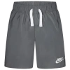 Nike Swoosh Woven Shorts - Little Kid In White/grey