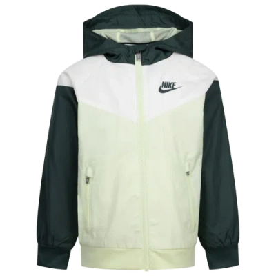 Nike Boys Preschool   Nkn Windrunner Excl In Oil Green/white