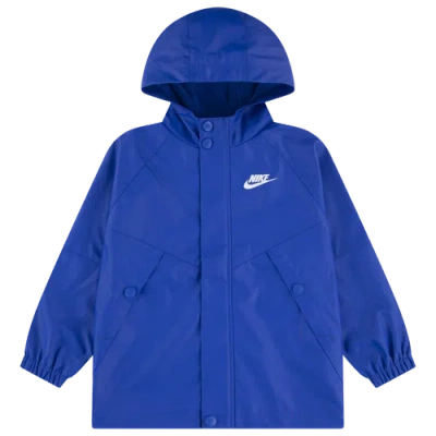 Nike Kids' Boys Preschool   Rain Jacket In Blue