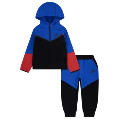 NIKE BOYS PRESCHOOL NIKE NIKE TECH FLEECE FULL-ZIP SET