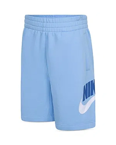 Nike Boys' Sportswear Club Cotton Blend French Terry Shorts - Little Kid In Aquarius Blue