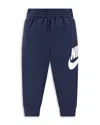 Nike Boys' Sportswear Club Fleece Cotton Blend Regular Fit Joggers - Little Kid In Blue