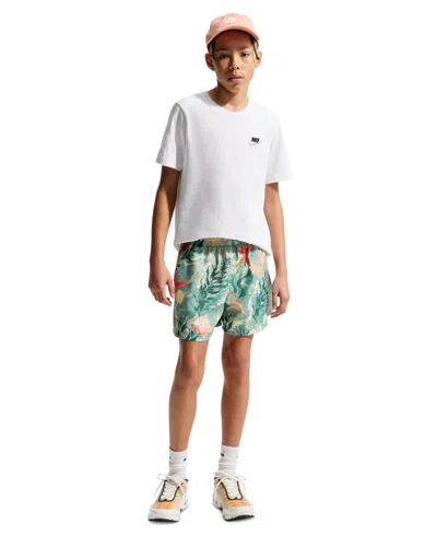 Nike Kids' Boys' Sportswear Club Woven Shorts In Green
