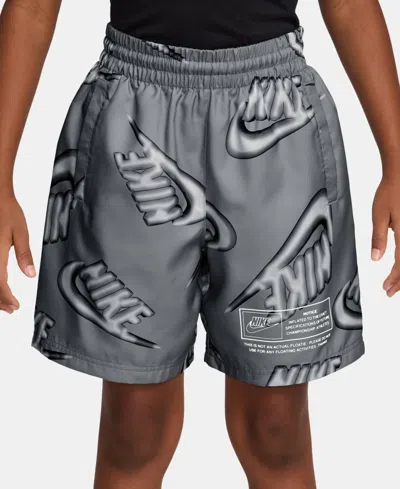 Nike Kids' Boys' Sportswear Club Woven Shorts In Gray