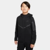 Nike Kids' Boys   Tech Fleece Full-zip In Black/black