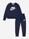 Nike Boys Sustainable Tracksuit In Blue