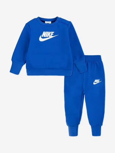 Nike Babies' Boys Sustainable Tracksuit In Blue