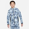 Nike Kids'  Boys' Tech Fleece Camo Full-zip Hoodie In Ashen Slate/ashen Slate/black