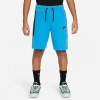Nike Kids'  Boys' Tech Fleece Shorts In Light Photo Blue/black/black