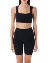 Nike Zenvy Square-neckline Sports Bra In Black