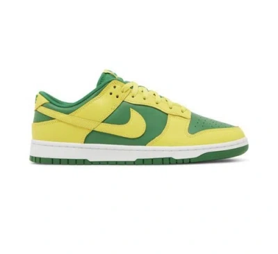 Pre-owned Nike Brand  Dunk Low Reverse Brazil Bttys Oregon Ducks - Size 9.5 Dv0833-300 In Multicolor
