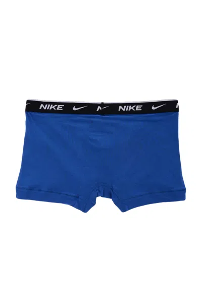 Nike Branded Elastic Waistband Boxers 3-pack In Multicolor