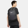 Nike Brasilia 9.5 Training Backpack (24l) In Iron Grey/black/white