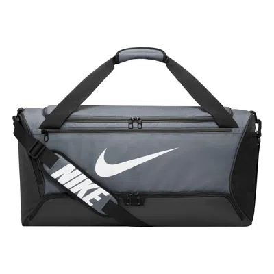 Nike Brasilia 9.5 Training Duffel Bag Medium 'iron Grey Black White' In Multi