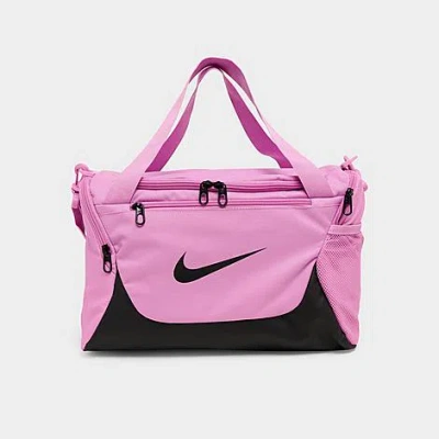 Nike Brasilia 9.5 Training Extra Small Duffel Bag (25l) In Purple