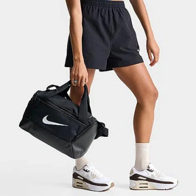 Nike Brasilia 9.5 Training Extra Small Duffel Bag (25l) In Black/black/white