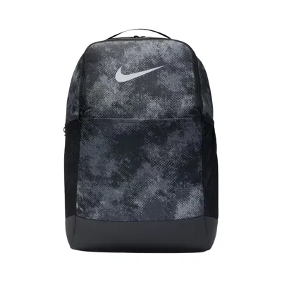 Pre-owned Nike Brasilia Camo Backpack 'iron Grey' | Men's Size Onesize
