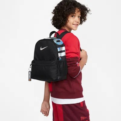 Nike Brasilia Jdi Kids' Mini Backpack (11l) In Black