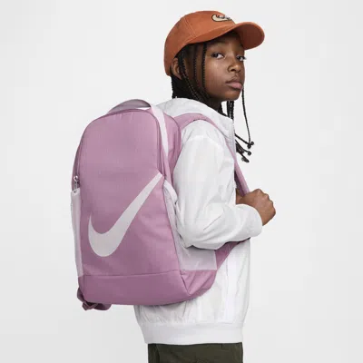 Nike Brasilia Kids' Backpack (18l) In Pink