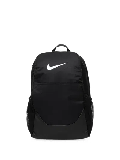 Nike Brasilia Logo-print Backpack In Red