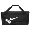 Nike Brasilia M 9.5 Duffel In Black/black/white