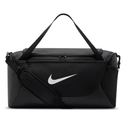 Nike Brasilia Small Duffel In Black/black/white