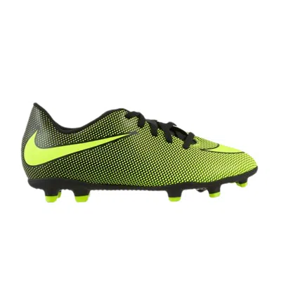 Pre-owned Nike Bravata 2 Fg Gs 'black Volt' | Kid's Size 3