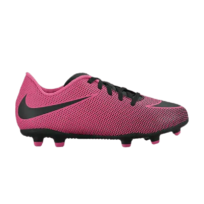 Pre-owned Nike Bravata 2 Fg Gs 'pink Blast Black'