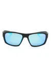 Nike Brazen Boost M Rectangle-frame Sunglasses In 黑色