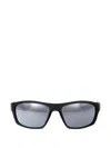 Nike Brazen Boost Rectangle-frame Sunglasses In Black