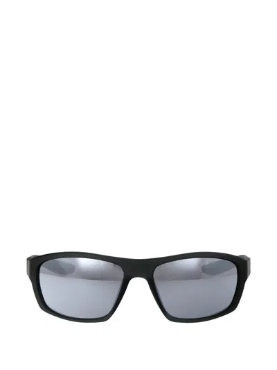 Nike Brazen Boost Rectangle-frame Sunglasses In Black