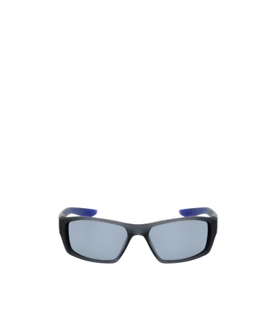Nike Brazen Fuel Rectangle-frame Sunglasses In Gray