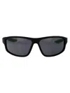 Nike Brazen Fuel Sunglasses In 010 Matte Black Green