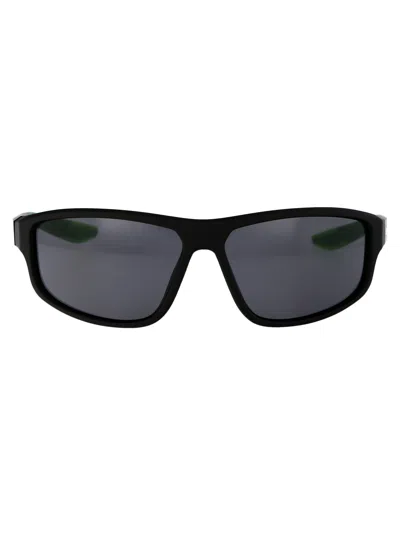 Nike Brazen Fuel Sunglasses In 010 Matte Black Green