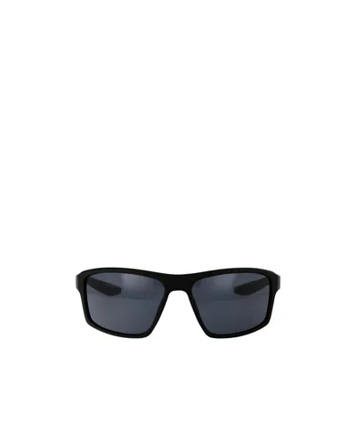 Nike Brazen Fury Rectangle-frame Sunglasses In Black