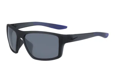 Pre-owned Nike Brazen Fury Sunglasses6017) In Black/blue (dc3294/021