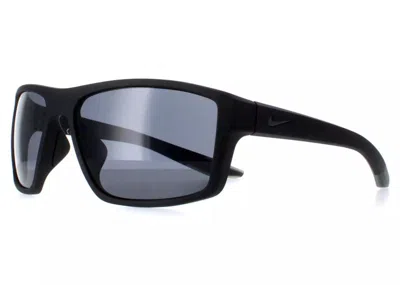 Pre-owned Nike Brazen Fury Sunglasses6017) In Matte Black/silver (dc3294/011