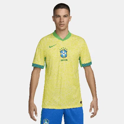 NIKE BRAZIL 2024 STADIUM HOME  MEN'S DRI-FIT SOCCER REPLICA JERSEY,1013688220