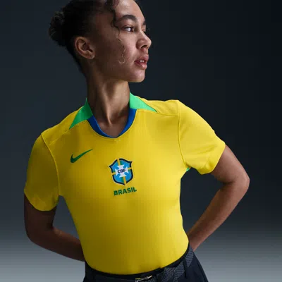 Nike Brazil 2025 Stadium Home (team)  Women's Dri-fit Soccer Replica Jersey