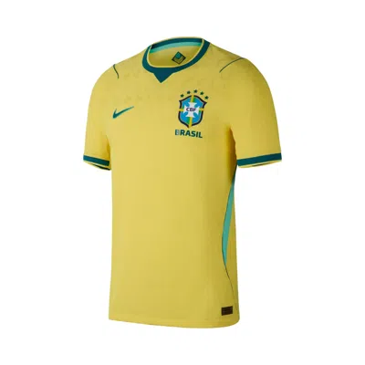 Pre-owned Nike Brazil 2026 Match Home 'canary/light Menta/geode Teal' | Yellow | Men's Size Xl