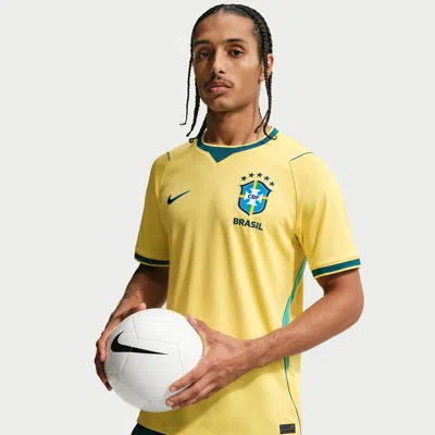 Nike Brazil 2026 Stadium Home  Men's Dri-fit Soccer Replica Jersey In White