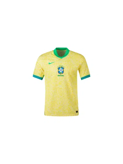 NIKE BRAZIL 22/23 HOME "DYNAMIC YELLOW/GREEN SPARK/PARAMOUNT BLUE/PARAMOUNT" SOCCER JERSEY