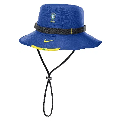 Nike Brazil Apex  Unisex Dri-fit Boonie Bucket Hat In Blue