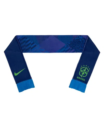 Nike Brazil National Team Local Verbiage Scarf In Blue