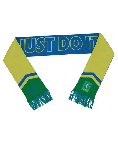 Nike Brazil National Team Local Verbiage Scarf In Blue