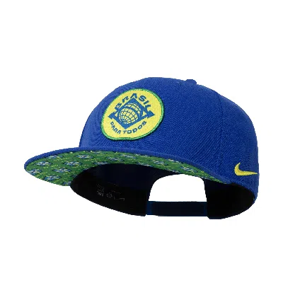 Nike Brazil Pro  Unisex Soccer Cap In Blue